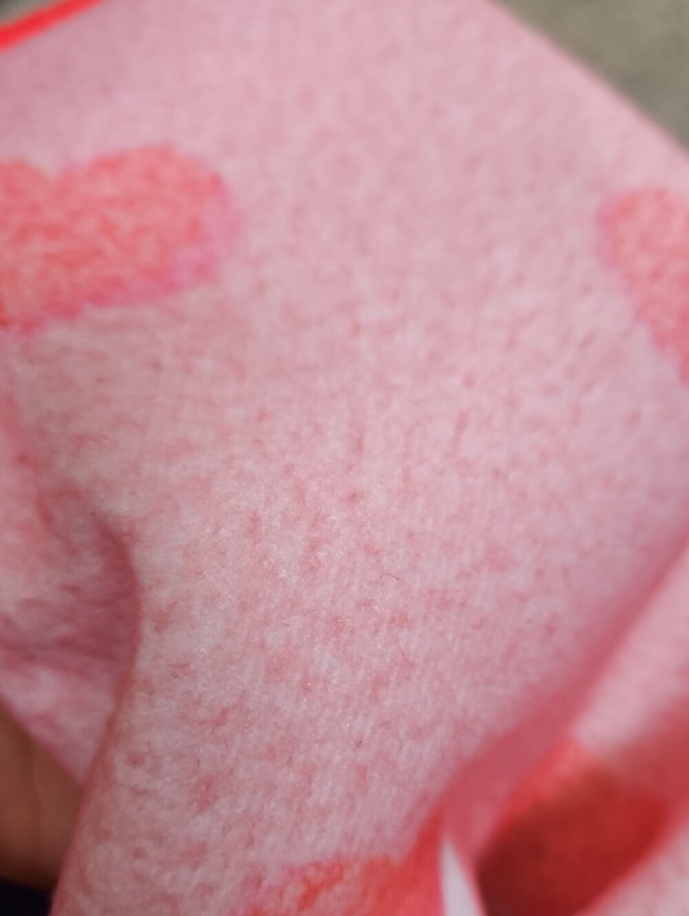 I Love Lucy Pink Heart Throw Blanket - Picture 8 of 8